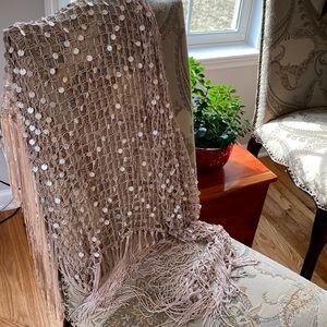 Beaded shawl